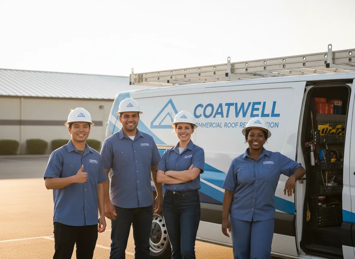 Commercial roof coating company in Bannister, MI